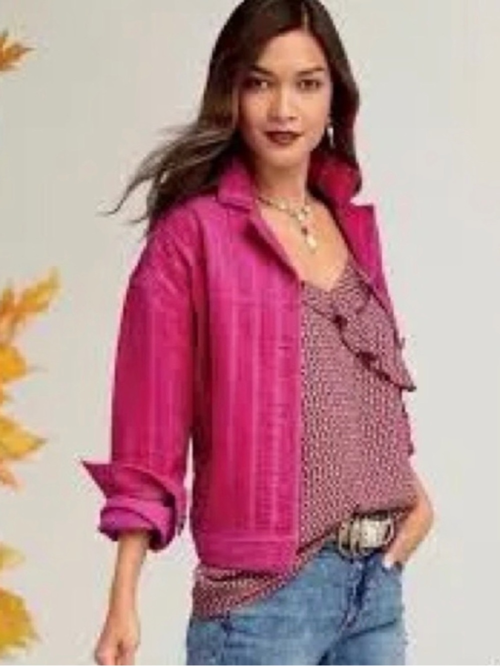 CAbi cheeky topper cord Jacket XL